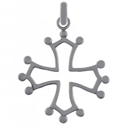 Pendentif Croix Occitane en Argent 925