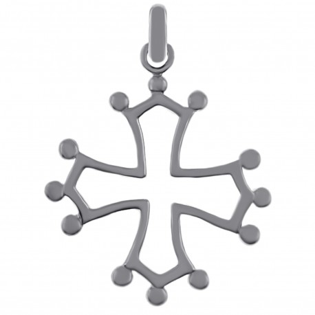 Pendentif Croix Occitane en Argent 925