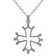 Pendentif Croix Occitane en Argent 925