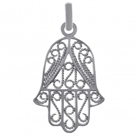 Pendentif Main de Fatma en Argent 925