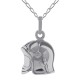 Pendentif Casque de Pompier 3D en Argent 925