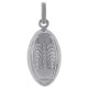 Pendentif Ballon de Rugby en Argent 925