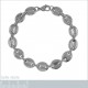 Bracelet Grain de café en Acier inoxydable