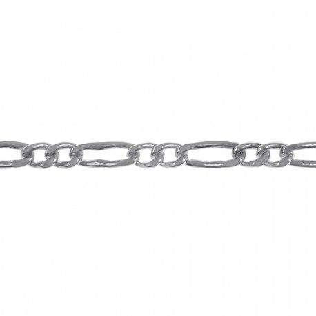 Bracelet maille Figaro 1-2 en Argent 925