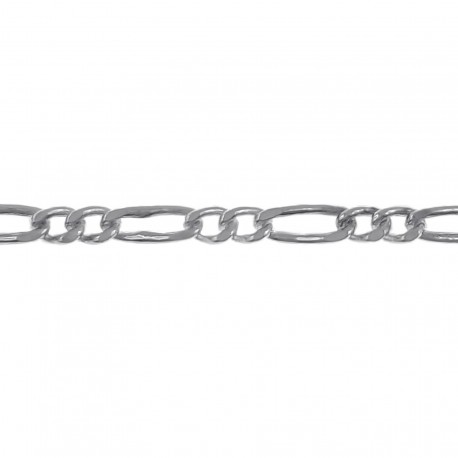 Bracelet maille Figaro 1-2 en Argent 925