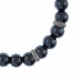 Bracelet Homme en Acier inoxydable et Hématite