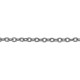 Chaîne Homme 50 cm maille Forçat en Acier inoxydable