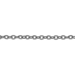 Chaîne Homme 50 cm maille Forçat en Acier inoxydable