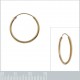 Boucles d'oreilles Créoles 20mm Plaqué Or 18 carats