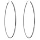 Boucles d'oreilles Créoles 40mm en Argent 925