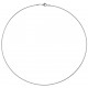 Collier maille Oméga ronde en Argent 925 - Longueur 42cm