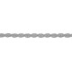 Chaîne de cou maille Corde ronde en Argent 925 - Longueur 45 cm