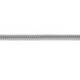 Chaîne de cou maille Serpent ronde en Argent 925 - Longueur 45 cm