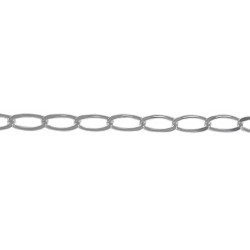 Chaîne de cou maille Cheval en Argent 925 - Longueur 45 cm