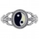 Bague Yin Yang en Argent 925