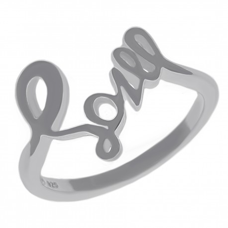 Bague Love en Argent 925