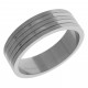 Bague Homme en Acier inoxydable