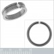 Bague en Acier inoxydable et Oxyde Zirconium