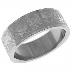 Bague Salamandre en Acier inoxydable