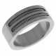 Bague Homme en Acier inoxydable