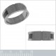 Bague homme en Acier inoxydable et Carbone