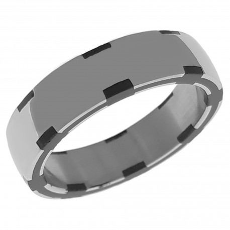 Bague Homme en Acier inoxydable