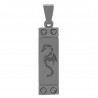 Pendentif Dragon en Acier inoxydable