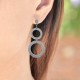 Boucles d'oreilles en Acier inoxydable