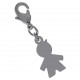 Pendentif Charm Garçon en Argent 925