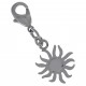 Pendentif Charm Soleil en Argent 925