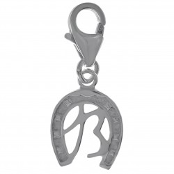 Pendentif Charm Fer à cheval en Argent 925