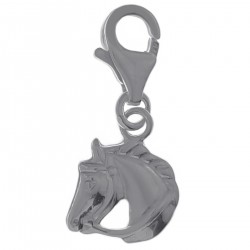 Pendentif Charm cheval en Argent 925