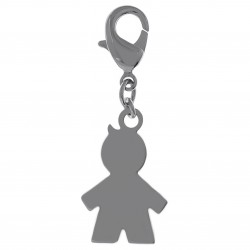 Pendentif Charm Garçon en Argent 925