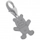 Pendentif Charm Ourson en Argent 925