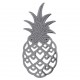 Pendentif Ananas en Argent 925 rhodié