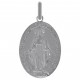 Pendentif Vierge Marie en Argent 925 rhodié