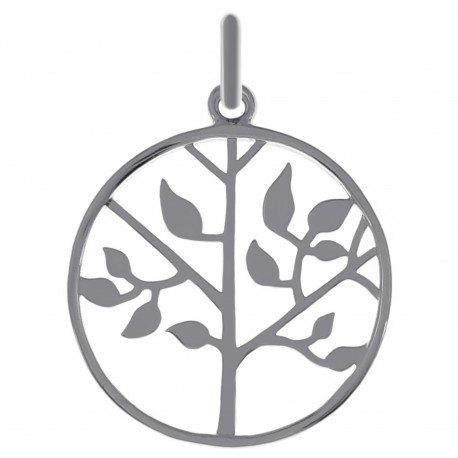 Pendentif Arbre de Vie en Argent 925 rhodié