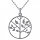 Pendentif Arbre de Vie en Argent 925 rhodié