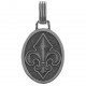 Pendentif Fleur de Lys en Argent 925