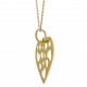 Pendentif Coeurs Plaqué or 18 carats