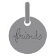 Pendentif Friends en Argent 925 rhodié