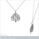 Pendentif Arbre de Vie en Argent 925 rhodié