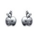 Boucles d'oreilles Pomme en Argent 925°°°