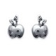 Boucles d'oreilles Pomme en Argent 925°°°