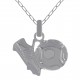 Pendentif Football en Argent 925