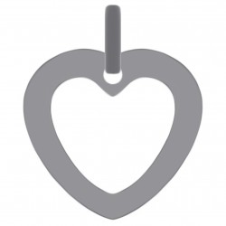 Pendentif coeur en Argent 925