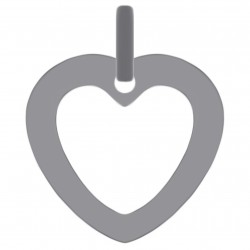 Pendentif coeur en Argent 925