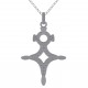 Pendentif Croix du Sud en Argent 925