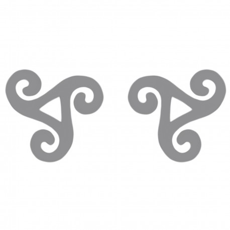 Boucles d'oreilles Celte en Argent 925°°°