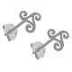 Boucles d'oreilles Celte en Argent 925°°°